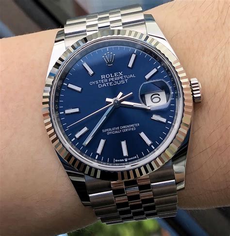 rolex datejust mm 36 quadrante dooble color|rolex datejust 36 best price.